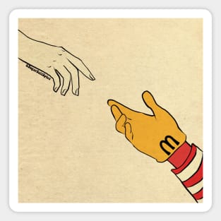 Mcdonalds hand #2 Magnet